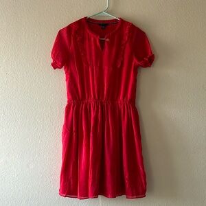 Tommy Hilfiger Red Dress for girls size L (12/14).